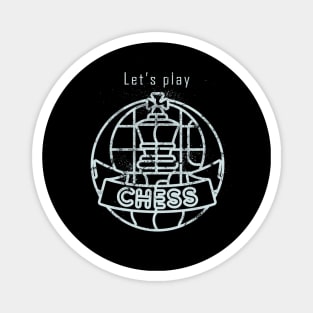 Let's play chess Magnet